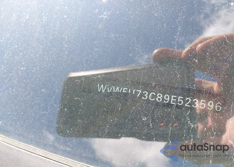 2009 Volkswagen Cc Vr6 Sport из США, поврежденный, VIN WVWEU73C89E523596